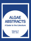 Buchcover Algae Abstracts