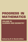 Buchcover Algebra and Geometry