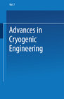 Buchcover Advances in Cryogenic Engineering