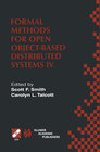 Buchcover Formal Methods for Open Object-Based Distributed Systems IV