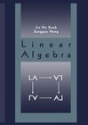Buchcover Linear Algebra (English Edition)