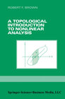 Buchcover A Topological Introduction to Nonlinear Analysis