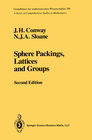 Buchcover Sphere Packings, Lattices and Groups
