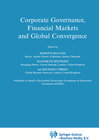 Buchcover Corporate Governance, Financial Markets and Global Convergence