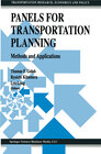 Buchcover Panels for Transportation Planning