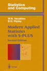 Buchcover Modern Applied Statistics with S-PLUS