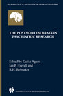 Buchcover The Postmortem Brain in Psychiatric Research