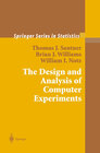 Buchcover The Design and Analysis of Computer Experiments
