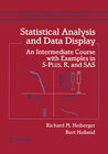 Buchcover Statistical Analysis and Data Display