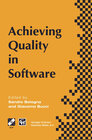 Buchcover Achieving Quality in Software