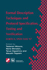 Buchcover Formal Description Techniques and Protocol Specification, Testing and Verification