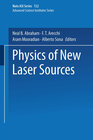 Buchcover Physics of New Laser Sources