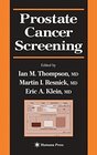 Buchcover Prostate Cancer Screening (Current Clinical Urology) (English Edition)