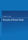 Buchcover Viscosity of Dense Fluids