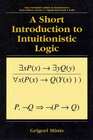 Buchcover A Short Introduction to Intuitionistic Logic