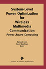 Buchcover System-Level Power Optimization for Wireless Multimedia Communication
