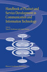 Buchcover Handbook of Product and Service Development in Communication and Information Technology