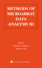 Buchcover Methods of Microarray Data Analysis III