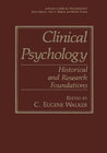 Buchcover Clinical Psychology