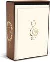 Buchcover Boxed Notes: Violinschlüssel – Gruß- und Geschenkkartenbox mit Kuverts