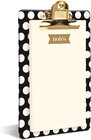 Buchcover Clipboard: Black and Gold – Klemmbrett mit stilvollem Notizblock: Schwarz und Gold