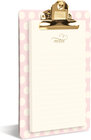 Buchcover Clipboard: Blush and Gold – Klemmbrett mit stilvollem Notizblock: Rosé und Gold