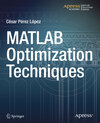 Buchcover MATLAB Optimization Techniques