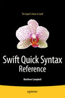Buchcover Swift Quick Syntax Reference