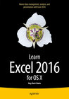 Buchcover Learn Excel 2016 for OS X