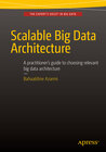 Buchcover Scalable Big Data Architecture