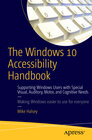 Buchcover The Windows 10 Accessibility Handbook