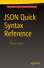 Buchcover JSON Quick Syntax Reference
