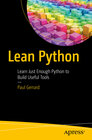 Buchcover Lean Python