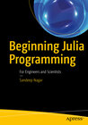 Buchcover Beginning Julia Programming