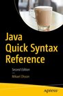 Buchcover Java Quick Syntax Reference