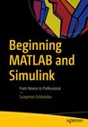 Buchcover Beginning MATLAB and Simulink