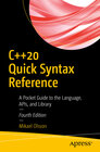 Buchcover C++20 Quick Syntax Reference