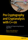 Buchcover Pro Cryptography and Cryptanalysis with C++20