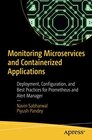 Buchcover Monitoring Microservices and Containerized Applications:Deployment, Configuration, and Best Practices for Prometheus and