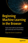 Buchcover Beginning Machine Learning in the Browser