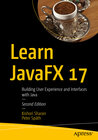 Buchcover Learn JavaFX 17