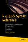 Buchcover R 4 Quick Syntax Reference