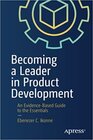Buchcover Becoming a Leader in Product Development: An Evidence-Based Guide to the Essentials