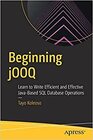 Buchcover Beginning jOOQ: Learn to Write Efficient and Effective Java-Based SQL Database Operations