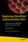 Buchcover Beginning SharePoint Communication Sites