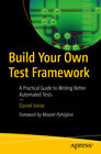 Buchcover Build Your Own Test Framework