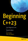 Buchcover Beginning C++23