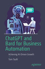 Buchcover ChatGPT and Bard for Business Automation