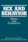 Buchcover Sex and Behavior