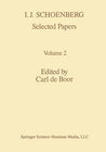 Buchcover I. J. Schoenberg Selected Papers